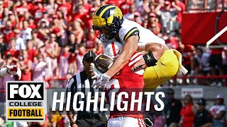 No 2 Michigan Wolverines vs Nebraska Cornhuskers Highlights  CFB on FOX [upl. by Petr106]