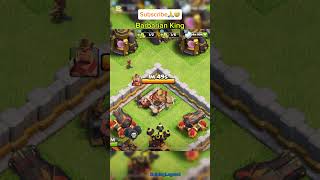 Barbarian King clashofclans supercell supercellcoc gaming games coc shortsfeed viralshorts [upl. by Kcirdor]