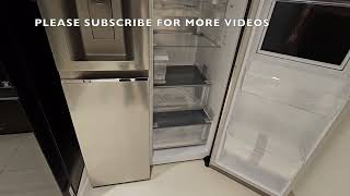 LG 635 Litres GLX257ABSX Side By Side Refrigerator [upl. by Ellery681]