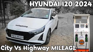 Hyundai i20 2024 Mileage ⛽️🤑 City Vs Highway  i20 asta 2024  Ownership Review [upl. by Odessa]