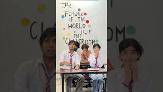 Principal sir ka hua khoon 😰😰 Simran Makhija shorts school comedy funny sad [upl. by Anahsak992]