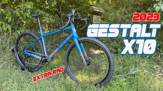 2023 Marin Gestalt X10  A Gravel Bike Inspired By Mountain Bikes [upl. by Ahslek]