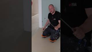 How to cut linoleum floors linoleum floor home howto [upl. by Towrey]