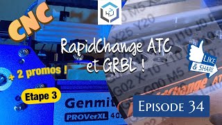 RapidChange et GRBL [upl. by Ilbert]