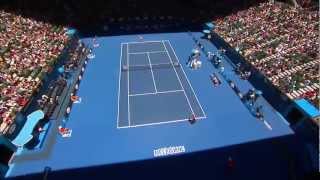 Passion Match Stosur v Zheng  Australian Open 2013 [upl. by Nosae565]