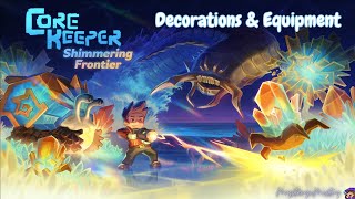 New Shimmering Frontier Decorations amp Equipment [upl. by Nnylrac]