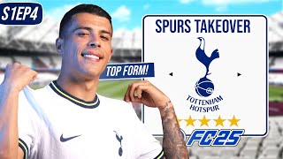 WE KEEP ON WINNING  FC 25 TOTTENHAM HOTSPUR CAREER MODE S1 EP 4 [upl. by Nerraf]