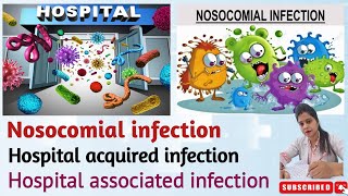 Nosocomial infection I Nosocomial infection in nursing foundation I Nosocomial infection notes I [upl. by Nahtiek]