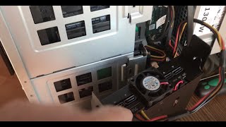 Installing flexiDock 4disk 525quot caddy into Dell T7910 [upl. by Shep]