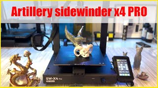 STAMPANTE 3D  Artillery Sidewinder X4 PRO [upl. by Nocaed]