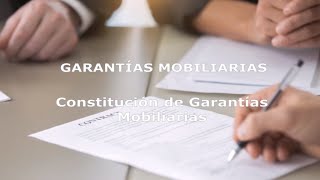 Constitución de Garantía Mobiliaria  Guatemala [upl. by Ahsiekar]