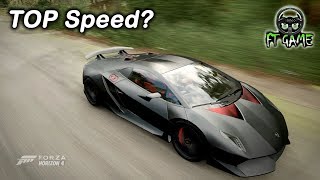 Lamborghini Sesto Elemento TOP Speed and Gameplay  Forza Horizon 4 [upl. by Ailin]