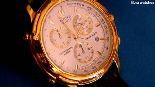 CITIZEN CHRONOGRAPH ALARM CAL 3510 [upl. by Gerrilee768]