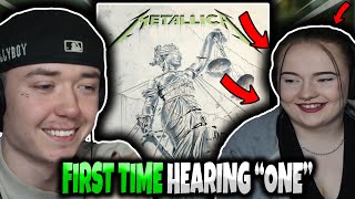 MY GIRLFRIENDS FIRST TIME HEARING Metallica  One  GENUINE REACTION [upl. by Magill]