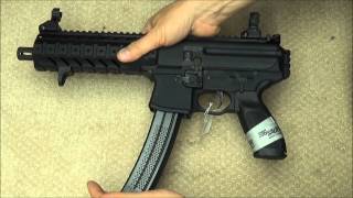 Sig Sauer MPX P 9 technical review [upl. by Anilocin]