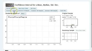 Confidence Intervals Using StatKey for means [upl. by Esinrahc]