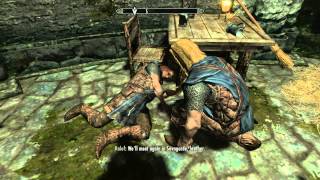 Elder Scrolls V Skyrim  Walkthrough  Part 1  Escape Helgen [upl. by Attiuqihc7]