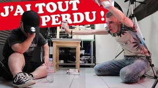 WATER BOTTLE FLIP CHALLENGE  JAI TOUT PERDU [upl. by Edahc691]