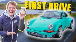 My FIRST DRIVE in the 4M SINGER DLS The Perfect Porsche 911 [upl. by Eillac527]