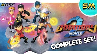 BoBoiBoy Movie2 GSC Cinemas Action Figure COMPLETE SET [upl. by Herv]