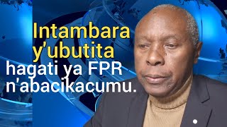 Intambara yubutita hagati ya FPR nabacikacumu [upl. by Acinomaj]