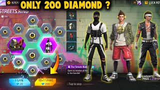 FREE FIRE NEW STREETS RING EVENT  FREE FIRE NEW EVENT BREAKDANCER BUNDLE RETURN  GARENA FREE FIRE [upl. by Dottie478]