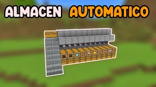 Ordenador de Items Automatico Item Sorter  Minecraft Bedrock y Java PEXBOXPS4SwitchW10 [upl. by Shanley386]