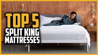 Top 5 Best Split King Mattresses  Product Review Tube [upl. by Yajeet]