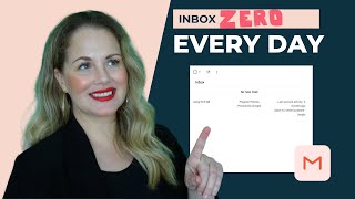 How I Achieve Inbox Zero Every Day [upl. by Aivatnwahs]