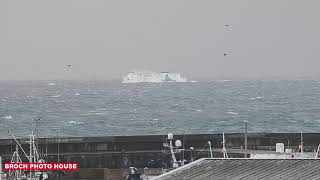 Northlink Ferry to Shetland 10th September 2024 heavy seas [upl. by Letty774]