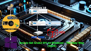 How to Set Grub2 EFI on Windows  The Easy Way 2024 [upl. by Kerge]