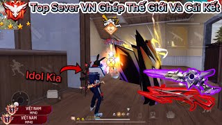 Free Fire Top Sever VN Mp40 Đi Ghép Thế Giới Cân 4 Lấy Top 1 Và Cái Kết [upl. by Eladnor]