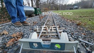 The Cure For Wobbly Track Hand Tamping [upl. by Cristabel]