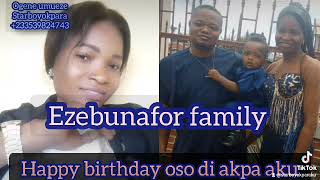 Happy birthday to Lolo EZE BUNAFOR na etiti obeleagu umana Ezegwu ENUGU STATE [upl. by Tecla]