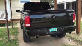 2016 Dodge Ram 1500 Cat Delete and muffler cold start [upl. by Eirol400]