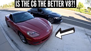 DID THE EXHAUST MAKE THE M3 FASTER  C6 vs E90 M3 ABCVlogs Episode 3 [upl. by Nurat765]