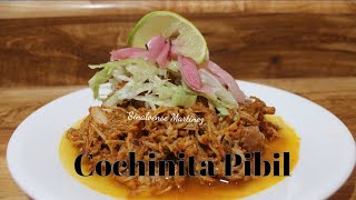 Receta rica de cochinita pibil en estufa y rápido [upl. by Ayotak]