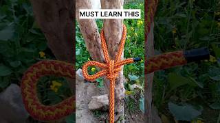 HOW TO TIE QUICKLY UNTIE KNOTknots knotskills ropeyoutubeshorts education [upl. by Opaline180]