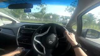 Honda Shuttle Hybrid  POV Test Drive [upl. by Vivica]