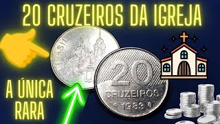 MOEDAS VALIOSAS DE 20 CRUZEIROS DA IGREJA perdidas aÃ­ Brasil afora por falta de conhecimento [upl. by Znarf193]