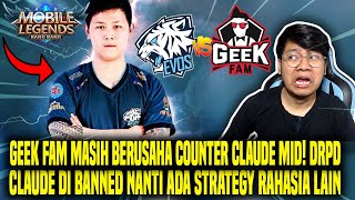 CLAUDE REKT MID MASIH BLM TERBENDUNG EMG BENER2 GOKIL SI PETANI EVOS VS GEEK FAM MATCH 2 [upl. by Arin]