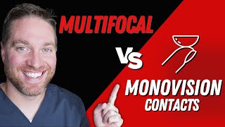 Multifocal VS Monovision Contacts  Contacts For Presbyopia [upl. by Eiramanin]