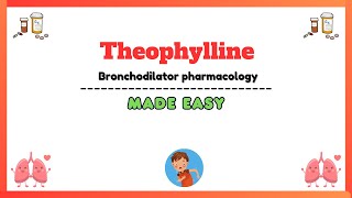 Theophylline pharmacology methylxanthines asthma drugs pharmacology pharmacology made easy [upl. by Leta]