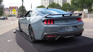 2024 Ford Mustang GT 50 Revs at Detroit Concours [upl. by Drahnreb575]