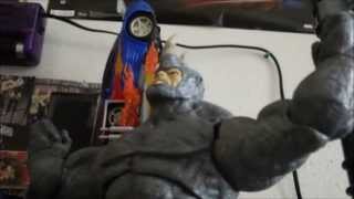 SpiderMan Vs Rhino Stop Motion [upl. by Ellehsim]