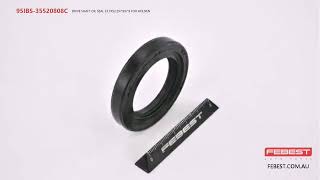 95IBS35520808C DRIVE SHAFT OIL SEAL 337X522X79X79 FOR HOLDEN [upl. by Roxana]