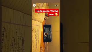 Hindi queen Varsha mem 2025 bord examHindi me 100100 lane h friends viral video [upl. by Christel]