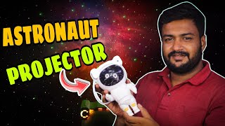 Astronaut Galaxy Light Projector For Kids Room amp Studio Room  Unboxing amp Review  In Hindi [upl. by Martinsen]