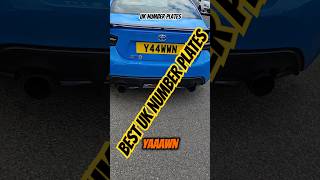 Best UK Number Plates Episode 13 numberplates uknumberplates privateplates numberplate ukcars [upl. by Enahc]