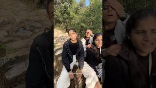 First time trek with sisters 😍  Haalat kharaab 🫠  shorts minivlog vlog brothersister [upl. by Paresh262]